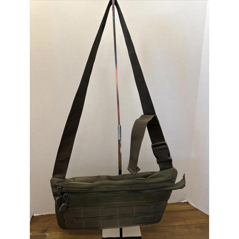 Highland Tactical Remi Crossbody Shoulder Bag Green